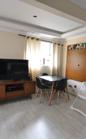 Casa de condomínio à venda com 90m², 3 quartos e 1 vagaSala