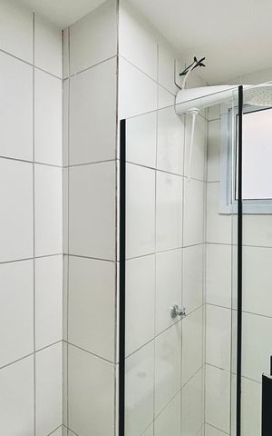 Studio para alugar com 24m², 1 quarto e sem vaga Studio para alugar com 24m², 1 quarto e sem vagaBanheiro
