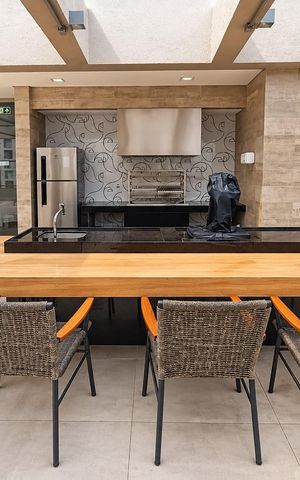 Studio para alugar com 27m², 1 quarto e sem vagaChurrasqueira