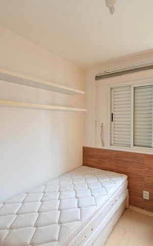 Apartamento à venda com 101m², 4 quartos e 2 vagasQuarto 3