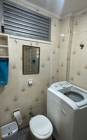 Apartamento para alugar com 46m², 1 quarto e 1 vaga Apartamento para alugar com 46m², 1 quarto e 1 vagaBanheiro