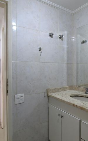 Apartamento para alugar com 45m², 1 quarto e 1 vagaBanheiro