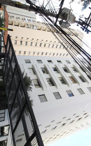 Apartamento para alugar com 45m², 1 quarto e 1 vagaFachada