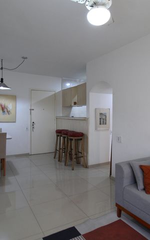 Apartamento para alugar com 45m², 1 quarto e 1 vagaSala