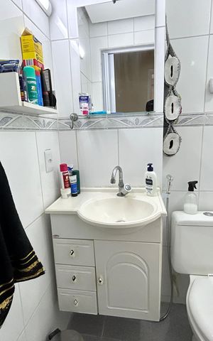 Apartamento à venda com 60m², 2 quartos e 1 vagaBanheiro Social