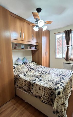 Apartamento à venda com 60m², 2 quartos e 1 vagaQuarto 2 - Suíte