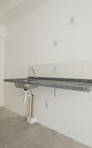 Studio para alugar com 27m², 1 quarto e sem vagaCozinha
