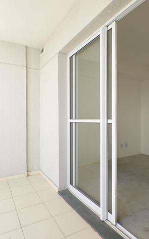 Studio para alugar com 27m², 1 quarto e sem vagaVaranda
