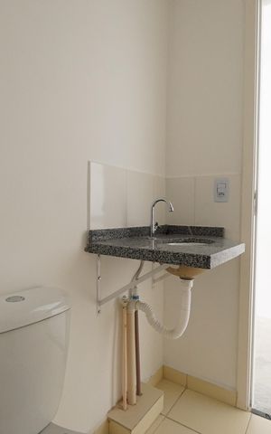 Studio para alugar com 27m², 1 quarto e sem vagaBanheiro
