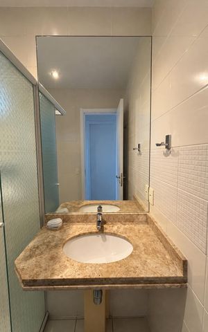 Apartamento para alugar com 72m², 3 quartos e sem vaga Apartamento para alugar com 72m², 3 quartos e sem vagaBanheiro