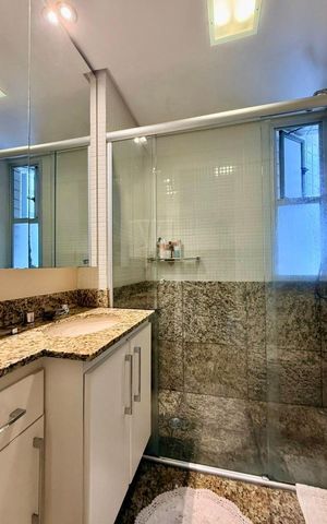 Apartamento para alugar com 136m², 3 quartos e 2 vagas Apartamento para alugar com 136m², 3 quartos e 2 vagasBanheiro