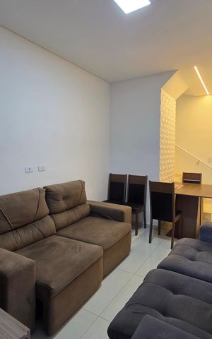Casa para alugar com 70m², 2 quartos e 1 vaga Casa para alugar com 70m², 2 quartos e 1 vagaSala