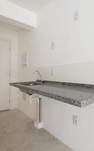 Studio para alugar com 32m², 1 quarto e sem vagaCozinha