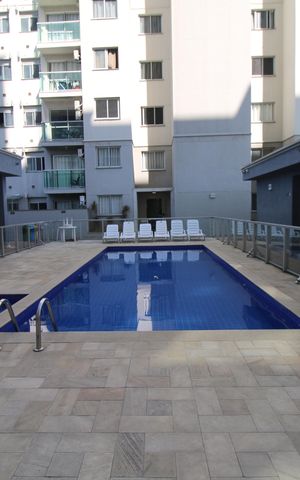 Apartamento para alugar com 45m², 2 quartos e 1 vagaÁrea comum - Piscina
