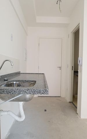 Studio para alugar com 26m², 1 quarto e sem vagaCozinha