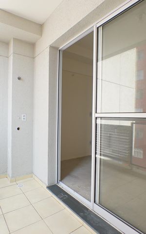 Studio para alugar com 26m², 1 quarto e sem vagaVaranda