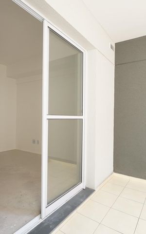 Studio para alugar com 26m², 1 quarto e sem vagaVaranda
