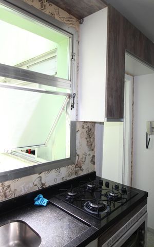 Apartamento à venda com 45m², 1 quarto e sem vagaCozinha