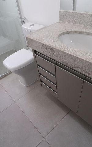 Apartamento para alugar com 116m², 3 quartos e 2 vagasBanheiro do Quarto 3