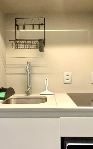 Studio para alugar com 29m², 1 quarto e 1 vaga Studio para alugar com 29m², 1 quarto e 1 vagaCozinha