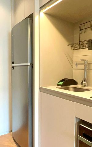 Studio para alugar com 29m², 1 quarto e 1 vaga Studio para alugar com 29m², 1 quarto e 1 vagaCozinha