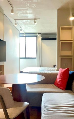 Studio para alugar com 29m², 1 quarto e 1 vaga Studio para alugar com 29m², 1 quarto e 1 vagaSala