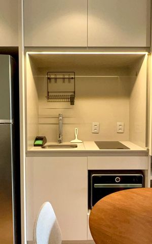 Studio para alugar com 29m², 1 quarto e 1 vaga Studio para alugar com 29m², 1 quarto e 1 vagaCozinha