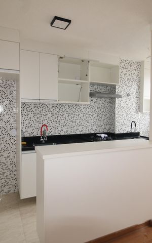 Apartamento para alugar com 42m², 2 quartos e 1 vagaSala / Cozinha