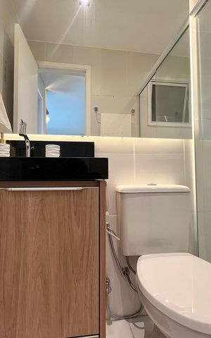 Apartamento à venda com 37m², 1 quarto e 1 vaga
