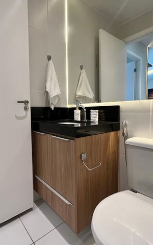 Apartamento à venda com 37m², 1 quarto e 1 vaga