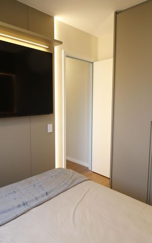 Apartamento à venda com 41m², 2 quartos e 1 vagaQuarto 2