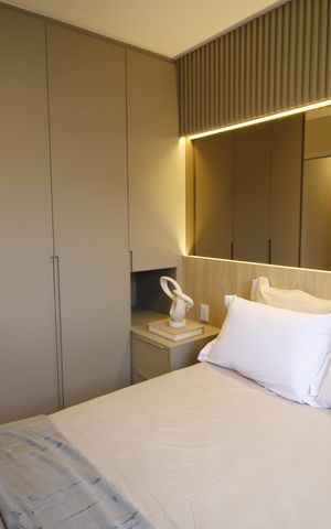 Apartamento à venda com 41m², 2 quartos e 1 vagaQuarto 2