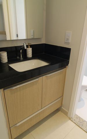 Apartamento à venda com 58m², 2 quartos e 1 vagaBanheiro Social