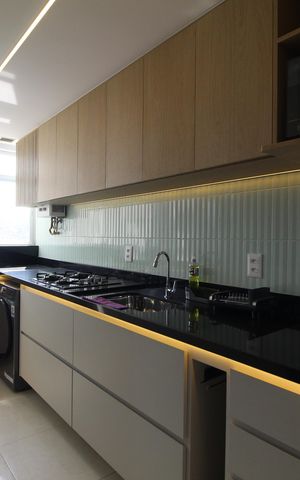 Apartamento à venda com 58m², 2 quartos e 1 vagaCozinha
