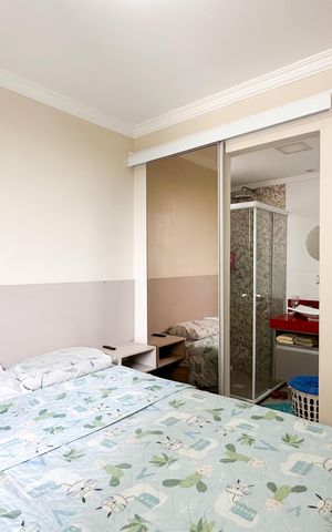 Apartamento à venda com 59m², 2 quartos e 1 vaga Apartamento à venda com 59m², 2 quartos e 1 vagaSuíte