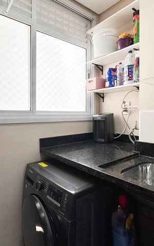 Apartamento à venda com 59m², 2 quartos e 1 vaga Apartamento à venda com 59m², 2 quartos e 1 vagaÁrea de Serviço
