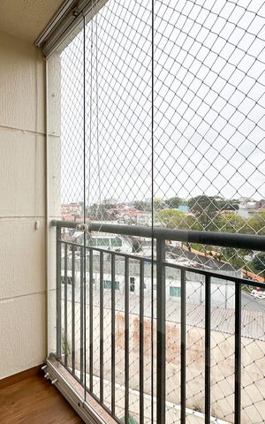 Apartamento à venda com 59m², 2 quartos e 1 vaga Apartamento à venda com 59m², 2 quartos e 1 vagaSacada