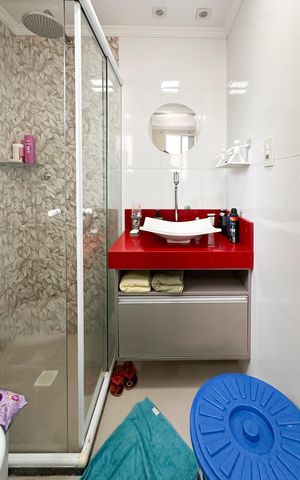 Apartamento à venda com 59m², 2 quartos e 1 vaga Apartamento à venda com 59m², 2 quartos e 1 vagaBanheiro da Suíte