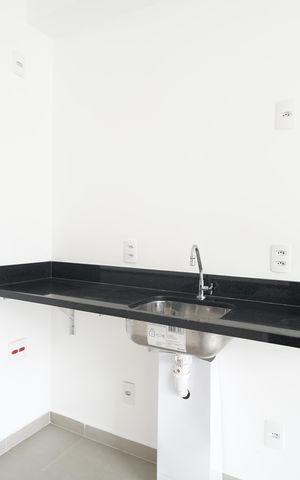 Studio à venda com 20m², 1 quarto e sem vagaCozinha