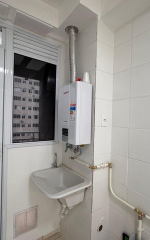 Apartamento à venda com 60m², 2 quartos e 1 vaga Apartamento à venda com 60m², 2 quartos e 1 vagaCozinha e Área de Serviço