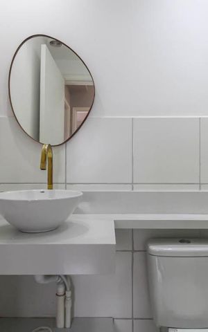 Apartamento para alugar com 37m², 2 quartos e sem vaga Apartamento para alugar com 37m², 2 quartos e sem vagaBanheiro