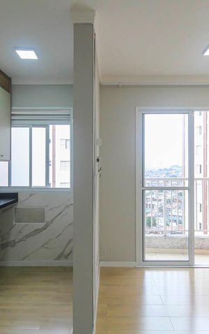 Apartamento para alugar com 37m², 2 quartos e sem vaga Apartamento para alugar com 37m², 2 quartos e sem vagaSala/Cozinha