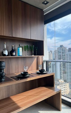 Apartamento para alugar com 50m², 1 quarto e 1 vagaQuarto