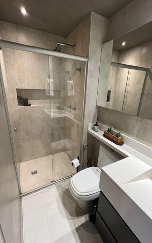 Apartamento para alugar com 50m², 1 quarto e 1 vagaBanheiro