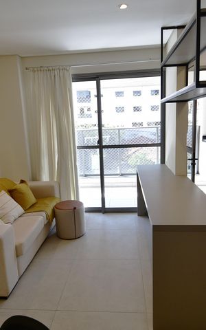Apartamento para alugar com 40m², 1 quarto e 1 vagaSala
