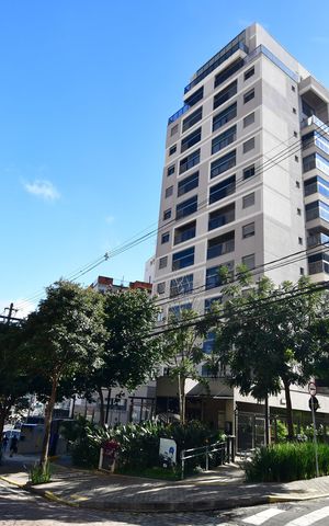 Apartamento para alugar com 40m², 1 quarto e 1 vagaFachada do Prédio