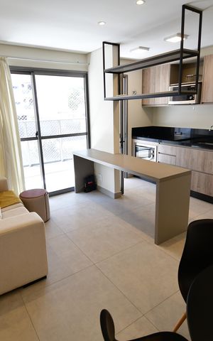 Apartamento para alugar com 40m², 1 quarto e 1 vagaSala