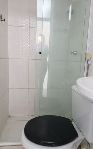 Studio para alugar com 30m², 1 quarto e sem vaga Studio para alugar com 30m², 1 quarto e sem vagaBanheiro