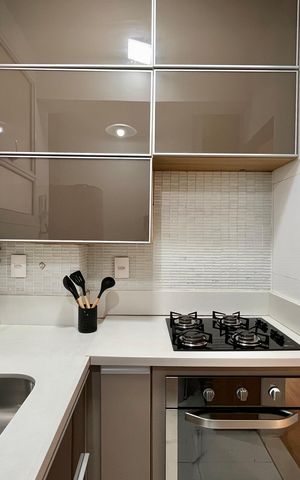 Apartamento para alugar com 44m², 1 quarto e sem vaga Apartamento para alugar com 44m², 1 quarto e sem vagaCozinha