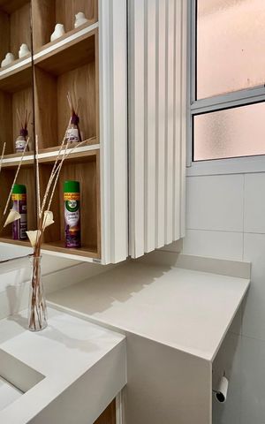 Apartamento para alugar com 44m², 1 quarto e sem vaga Apartamento para alugar com 44m², 1 quarto e sem vagaBanheiro